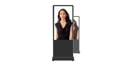 55-дюймовый напольный ЖК-дисплей с цифровой рамкой Ультратонкая вертикальная рекламная машина с сенсорным экраном Китай ТВ